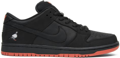 nike sb dunk low pro qs the black pigeon|jeff staple pigeon dunk.